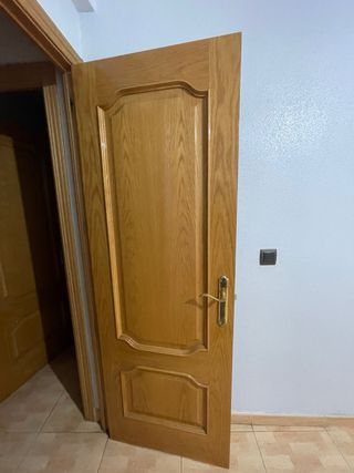 5 Puertas Interiores Color Roble