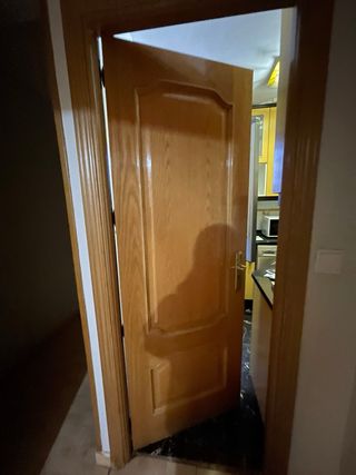 5 Puertas Interiores Color Roble