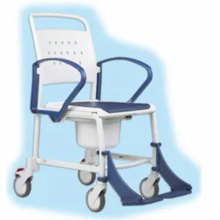 Silla de ducha con ruedas