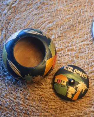 Joyero artesanal de madera Colombia