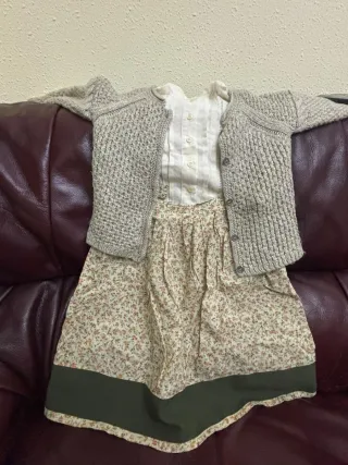 Traje tradicional vasco baserritar jantzia  5 años