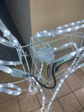 Renna Natalizia Luci Movimento