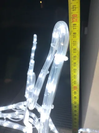 Renna Natalizia Luci Movimento