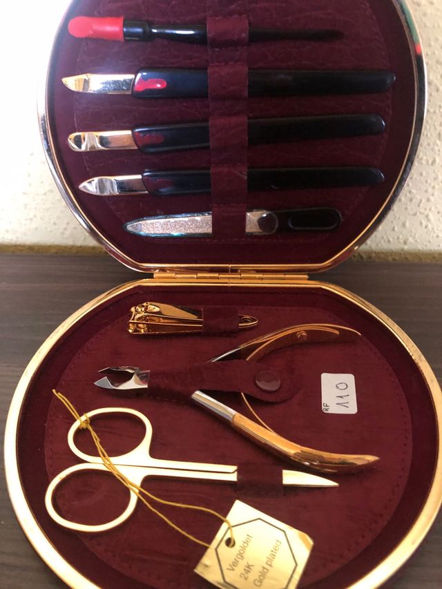 Set manicura Uasell 24K Gold plated