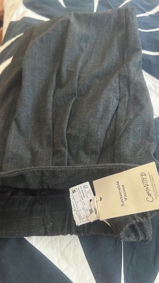 Pantalón Mango nuevo talla S cintura elástica