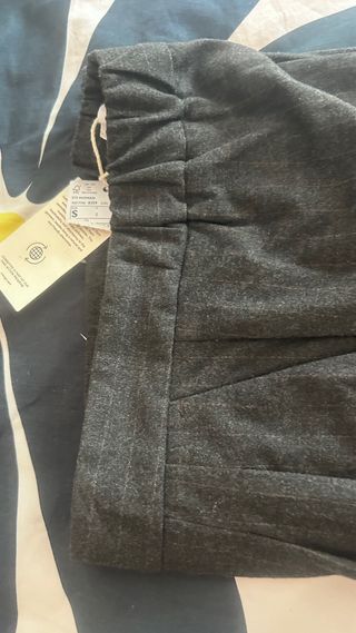 Pantalón Mango nuevo talla S cintura elástica