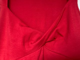 Vestido rojo espalda descubierta Talla M