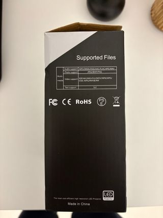 Proiettore bianco e nero