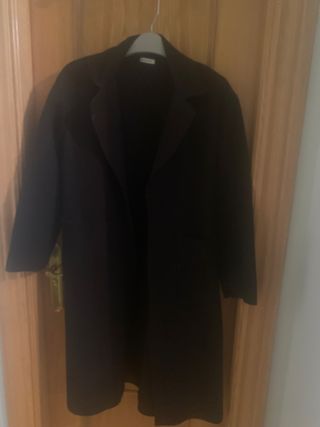 Abrigo negro largo