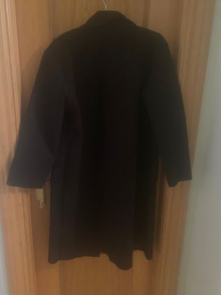 Abrigo negro largo