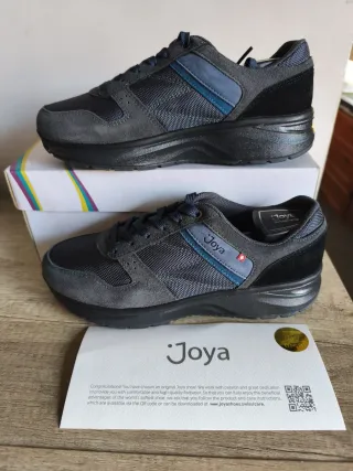 Zapatillas Joya grises y azules.unisex.solo envio