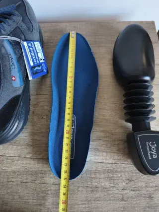 Zapatillas Joya grises y azules.unisex.solo envio