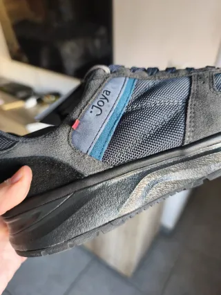 Zapatillas Joya grises y azules.unisex.solo envio