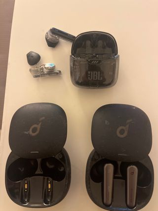 Lote Auriculares Bluetooth JBL y Anker