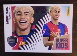 Cromo Lamine Yamal Super Kids La Liga