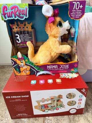 Set 2 giochi FurReal Mama Josie e Gelateria