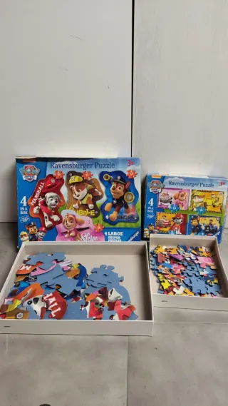 Pack de 8 puzzles de Paw Patrol de Ravensburguer