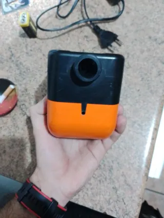 Programador de riego con botones