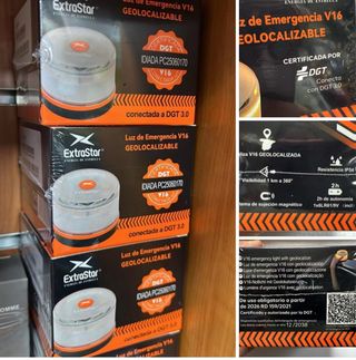 Baliza V16 Geolocalizable ExtraStar DGT