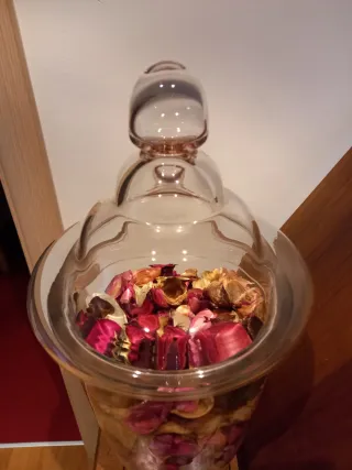 Coppia vasi in vetro