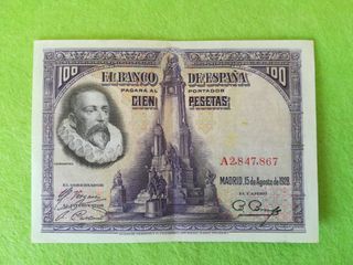 Billetes antiguos peseta Banco de España 1925 1953