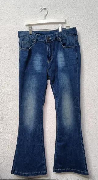 Pantalón vaquero campana mujer nuevo