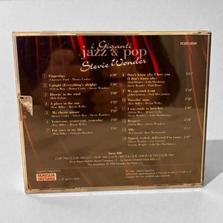 CD Stevie Wonder - i Giganti Jazz & Pop