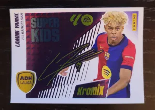 Cromo Lamine Yamal Super Kids Kromix Panini