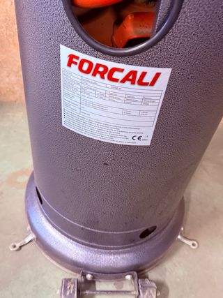 Estufa Exterior Forcali FHT-NL butano o propano.