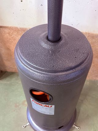 Estufa Exterior Forcali FHT-NL butano o propano.