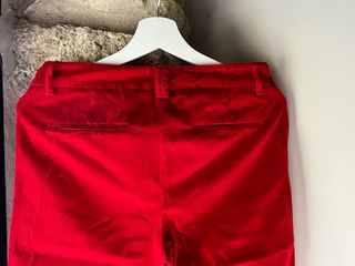 Pantalón Zara Basic Rojo