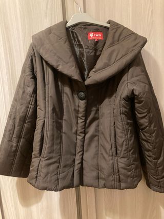 Giaccone donna FWG marrone