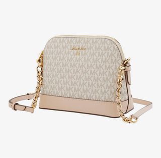 Bolso Michael Kors Beige y Rosa Original