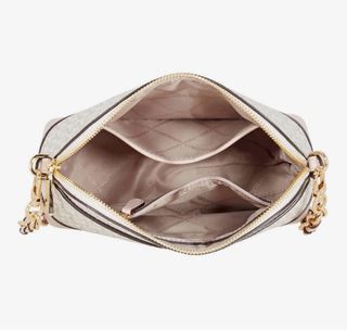 Bolso Michael Kors Beige y Rosa Original