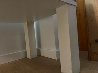 Mesa de centro elevable blanca