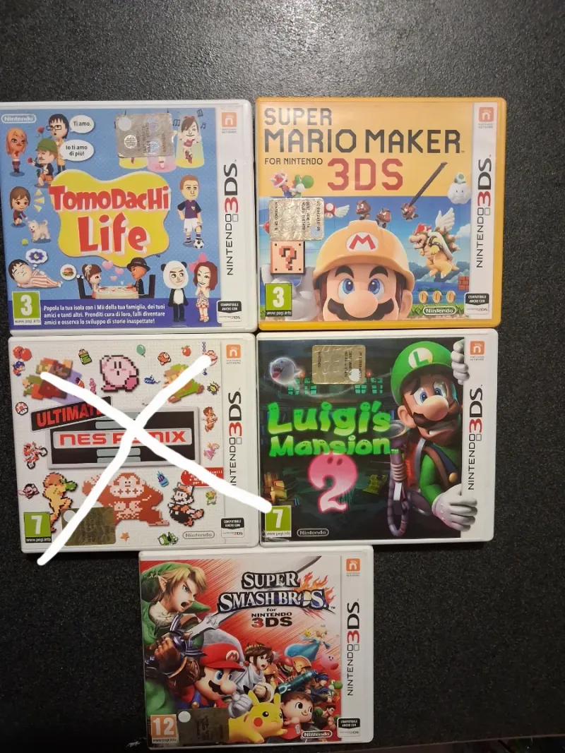 Imagen de Juegos Nintendo 3DS: Tomodachi Life, Mario Maker, Luigi's Mansion 2, Super Smash Bros.