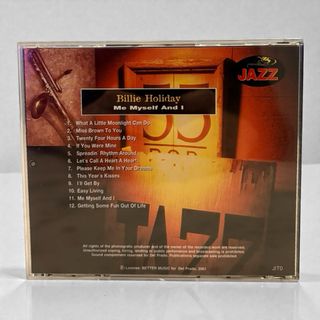 CD Billie Holiday - Me Myself And I