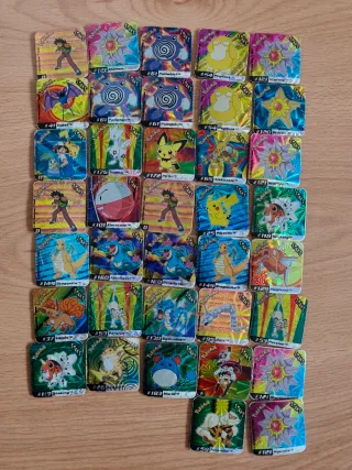 Lote de 35 Cartas Pokémon Staks 2002 Shiny