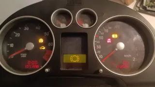 Cuadro Audi TT Marcador Velocímetro