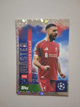 CROMO, MASTER, TOPPS, MOHAMED SALAH, UEFA CHAMPION