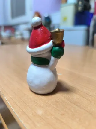 Figuras de Navidad: Árbol y Muñeco de Nieve