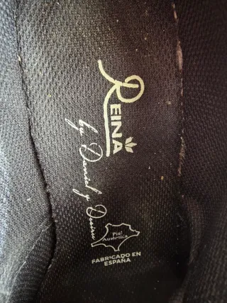 Zapatos de baile negros con pedrería