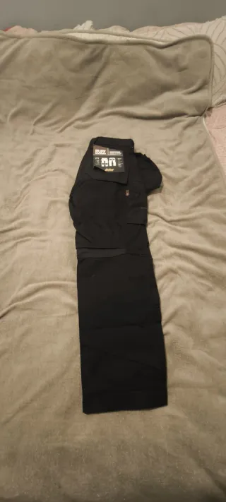 Pantalones de trabajo Snickers negros talla M