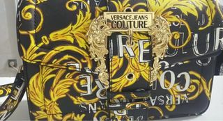 Bolso Versace Jeans Couture Negro y Dorado