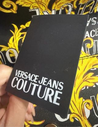 Bolso Versace Jeans Couture Negro y Dorado