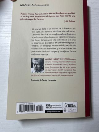 Un mundo feliz / Brave New World (Spanish Edition)