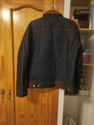 Cazadora vaquera forrada borreguito