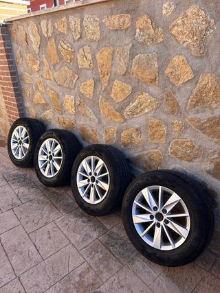 Llantas de aluminio, 195/65 R15 91H.