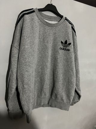 Sudadera Adidas Gris Talla L