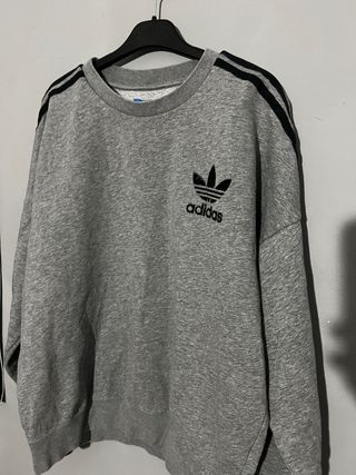 Sudadera Adidas Gris Talla L